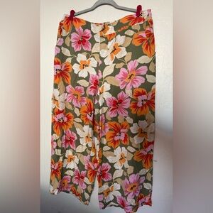 Lane Bryant Paperbag Wide Leg Pant Grest condition